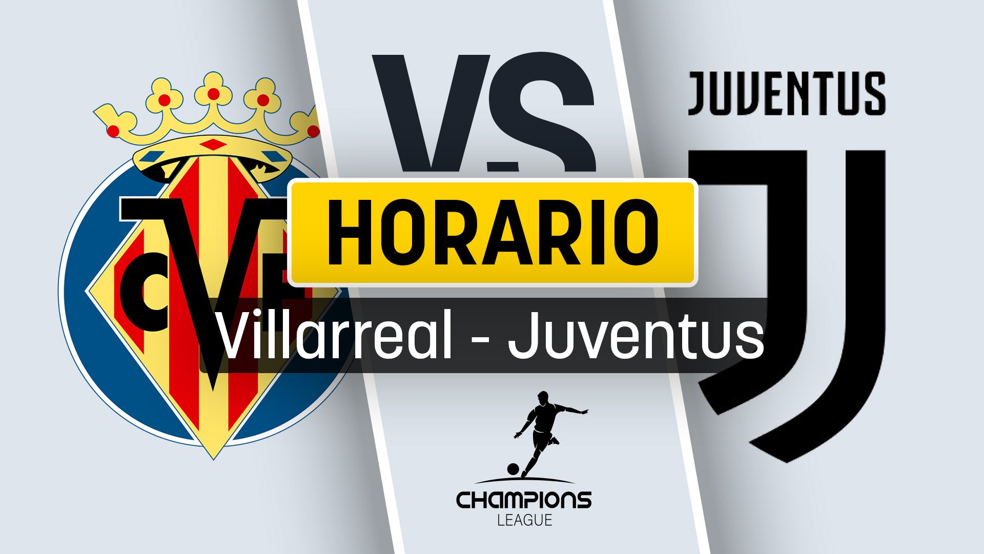 Villarreal – Juventus: cuándo se juega el partido de la Champions League y dónde ver en directo por TV gratis y en vivo online.