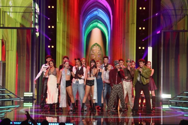 Concursantes de 'OT 2025' en la Gala 2. (Prime Video)