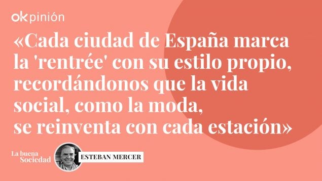 La ‘rentrée’ en España