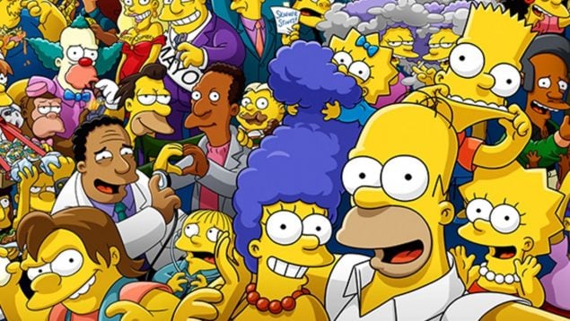 personajes Simpson
