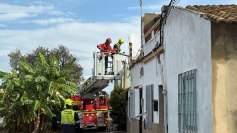 Bomberos del Ayuntamiento de Valencia.