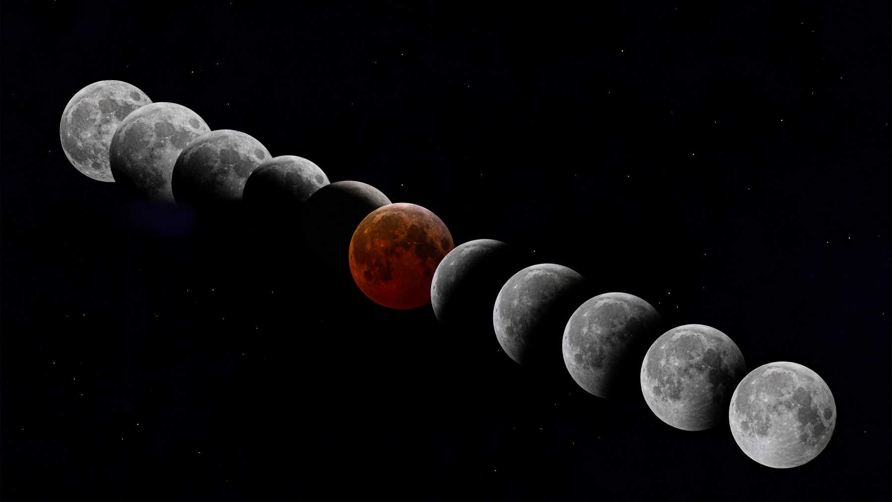 Calendario lunar octubre 2025: todas las fases de la Luna este mes