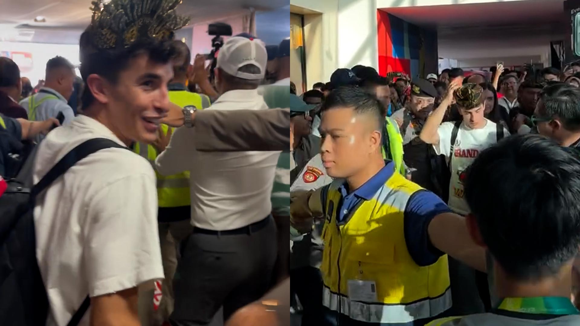 Locura total con la llegada de Marc Márquez a Indonesia: no se ha visto nada igual