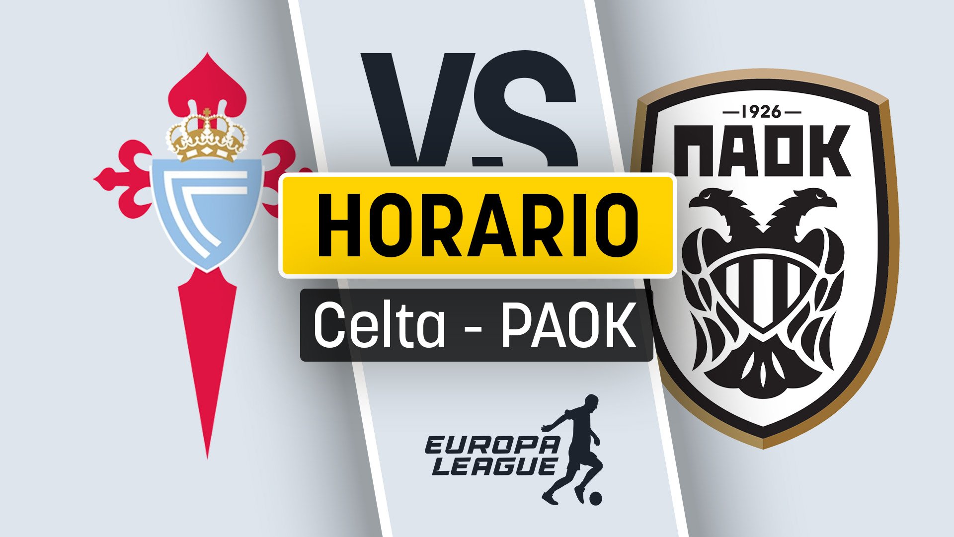 Horario del Celta – PAOK de Europa League y dónde ver por televisión y en vivo online gratis la Europa League