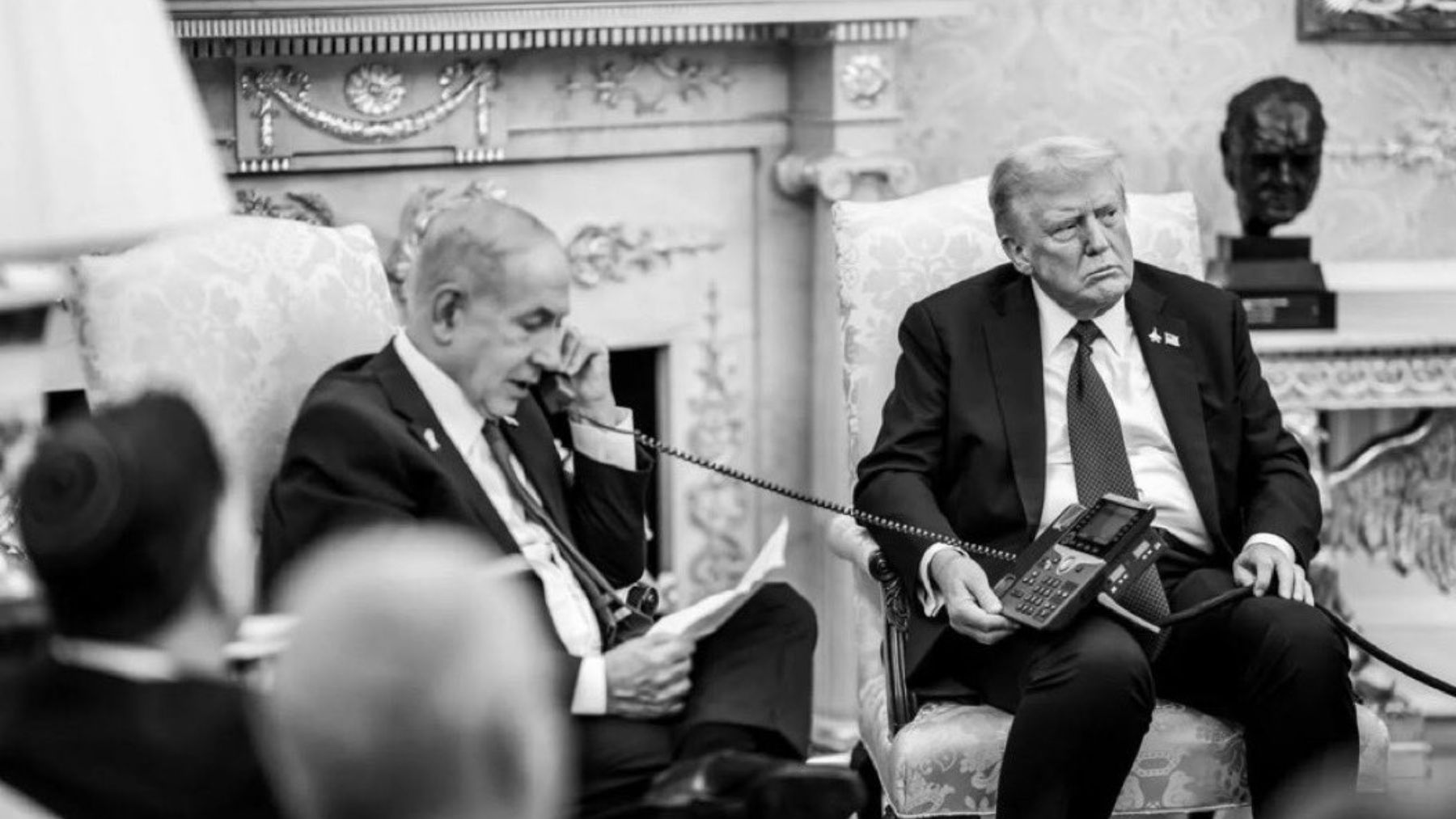 El momento en el que Trump obligó a Netanyahu a disculparse con Qatar por el ataque a Doha