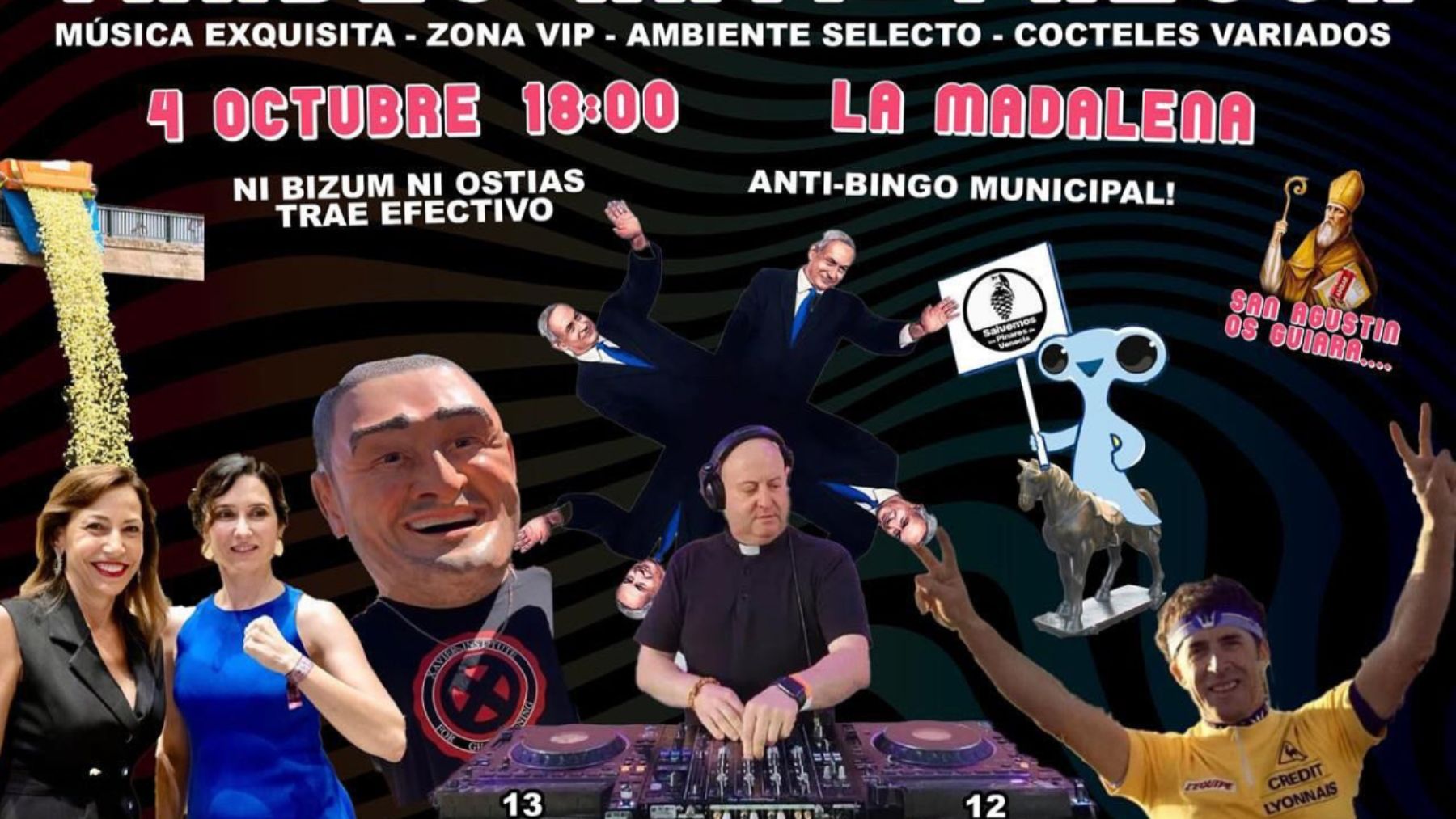 Las fiestas del Pilar indignan a la izquierda, que hará un pregón paralelo propalestino y «sin curas»