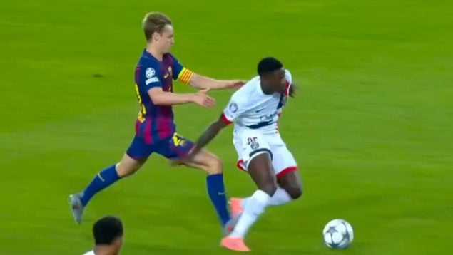 De Jong, expulsión, Nuno Mendes, Champions, PSG, Barcelona