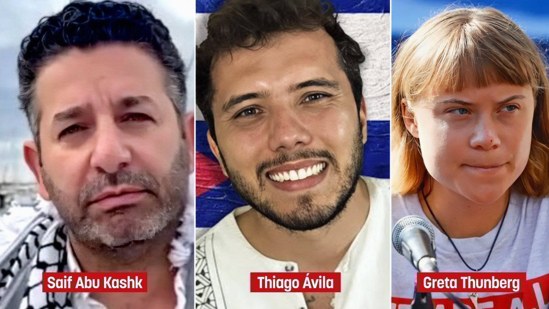 Quiénes van en la Flotilla hacia Gaza y qué objetivos tienen