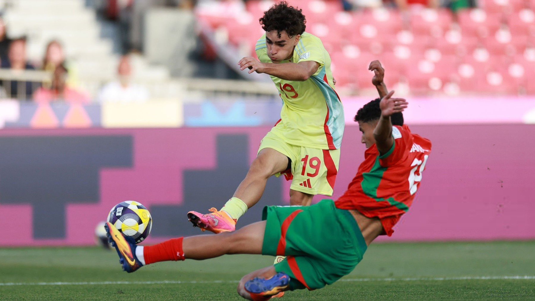 Virgili, en el primer partido.