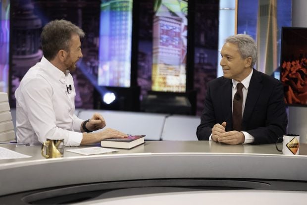 Vicente Vallés en el plató de 'El Hormiguero' (Atresmedia).