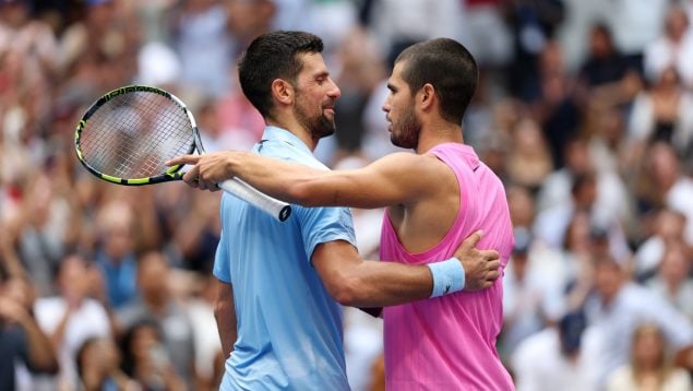Alcaraz Djokovic