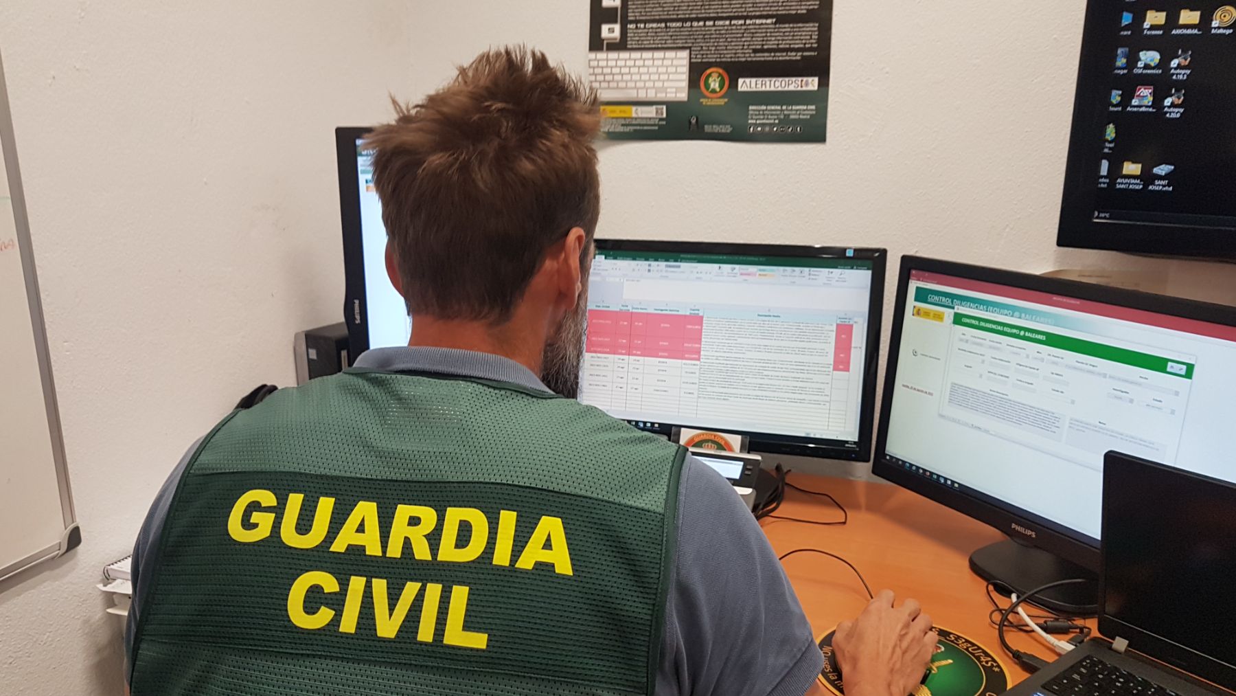 Agente de la Guardia Civil.