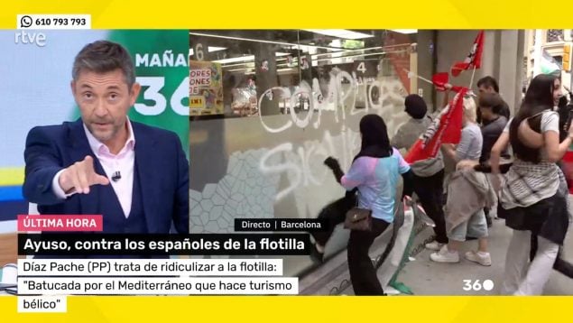 Javier Ruiz en 'Mañaneros 360'.