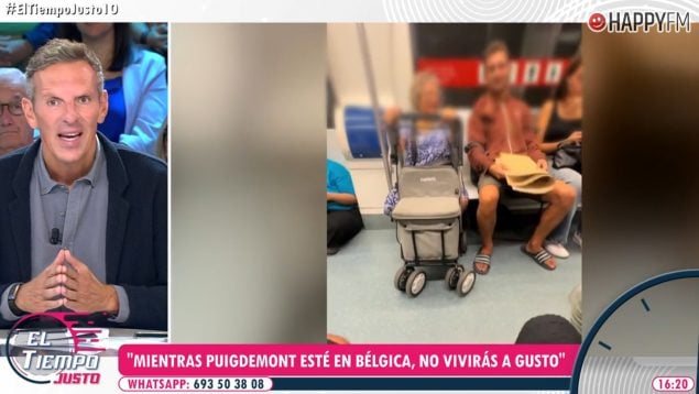 Joaquín Prat en El Tiempo Justo. (Mediaset)