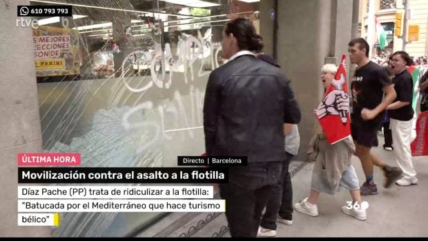 'Mañaneros 360' informa de las manifestaciones en Barcelona.