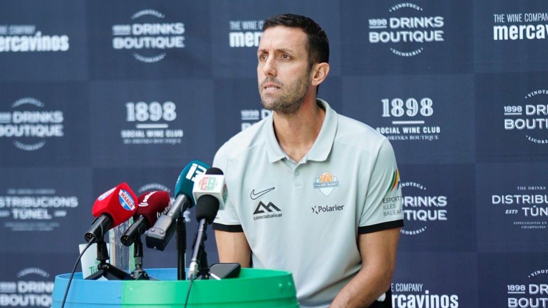 Marco Justo, en la rueda de prensa previa.