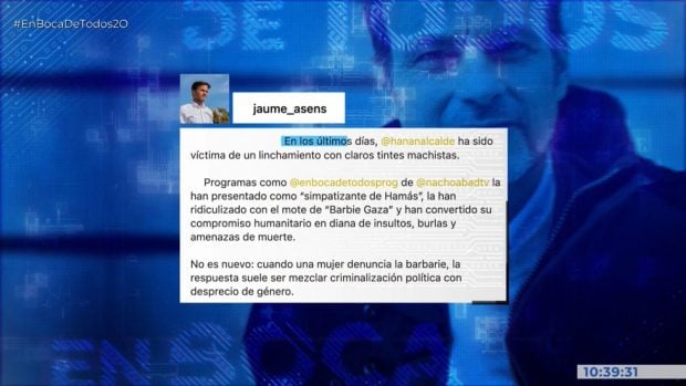Nacho Abad llama «mentiroso» a Jaume Asens, abogado de la Flotilla: «Entre y me lo dice a la cara»
