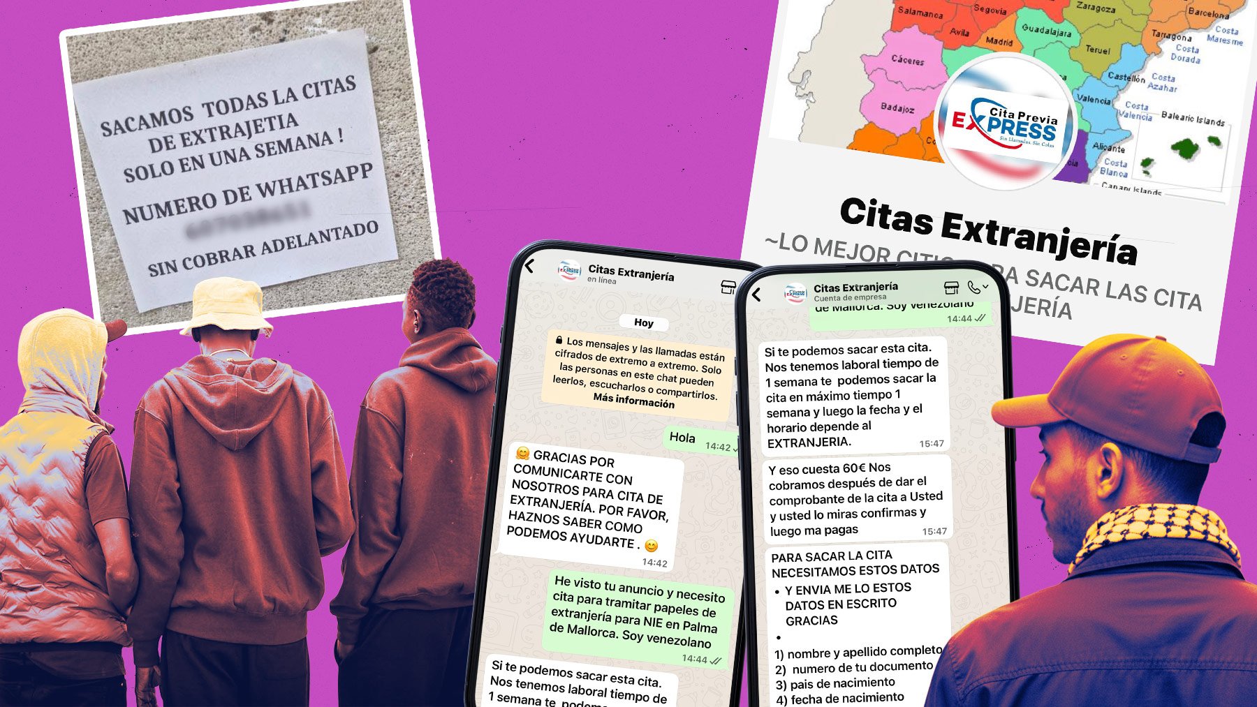 OKDIARIO destapa en Palma una red de venta ilegal de citas de extranjería que opera en toda España