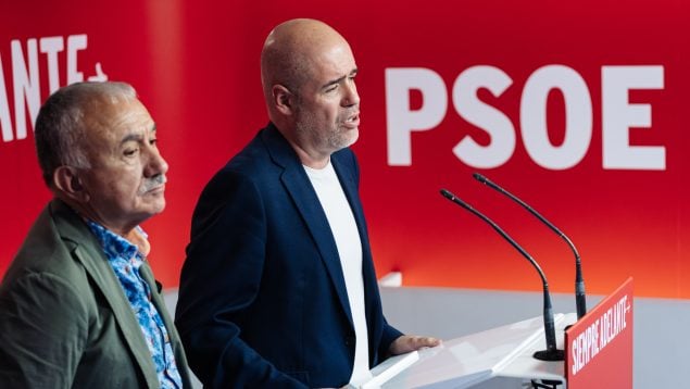 Unai Sordo, Pepe Álvarez, UGT CCOO