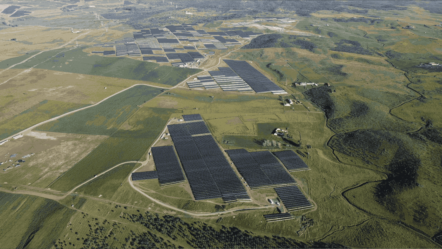 Planta solar de Centurión (Extremadura).