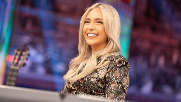 Ana Mena en El Hormiguero. (Atresmedia)