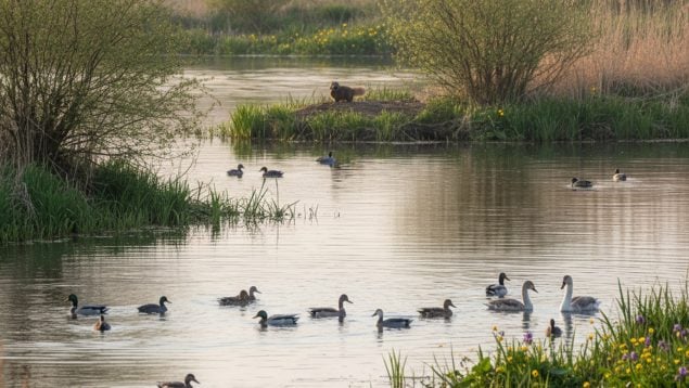 Conservación de aves acuáticas