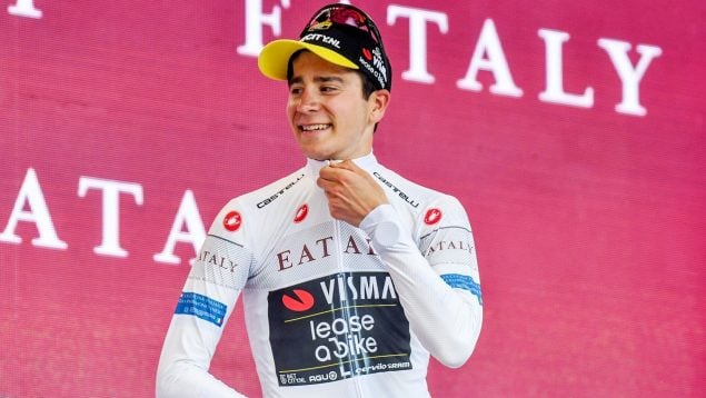 Cian Uijtdebroeks ficha por Movistar Team. (Europa Press)