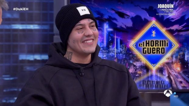 Duki en El Hormiguero. (Atresmedia)