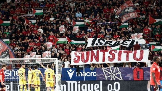 Osasuna, Getafe, Palestina