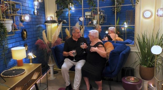 Juan y Sofía en First Dates. (Mediaset)