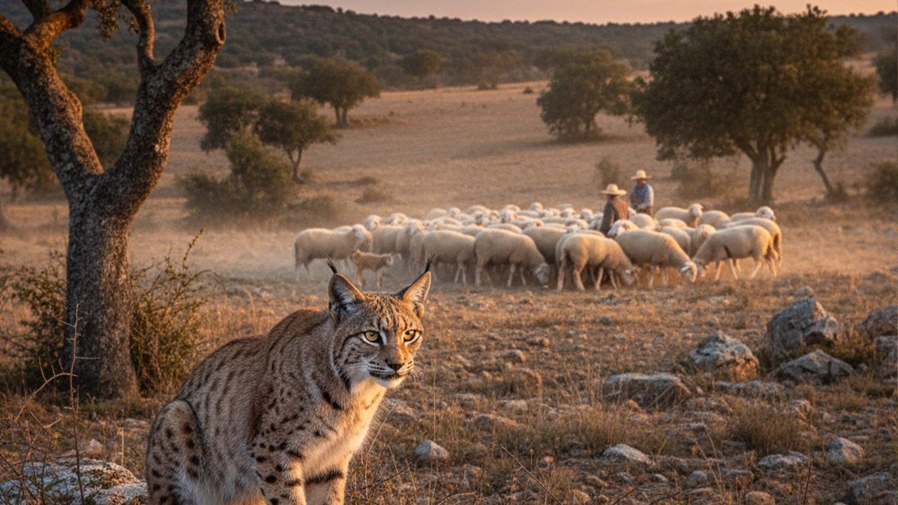 Lío monumental en Extremadura: un lince de 10 años mata 30 corderos y tienen que capturarlo para trasladarlo