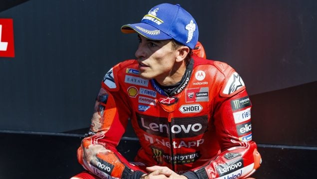 Marc Márquez, antes de una carrera. (Europa Press)