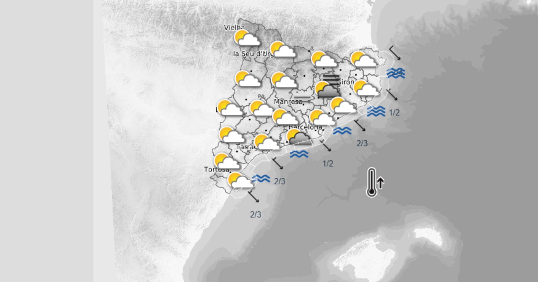 Da miedo: el aviso del METEOCAT por el tiempo que llega a Cataluña a partir de hoy