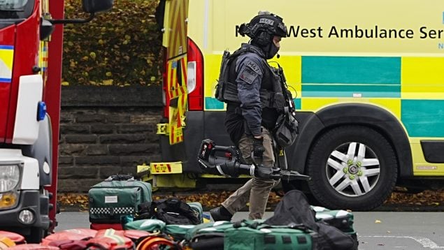 Mánchester, Reino Unido, policía