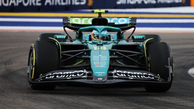 Fernando Alonso, clasificación Singapur f1 directo