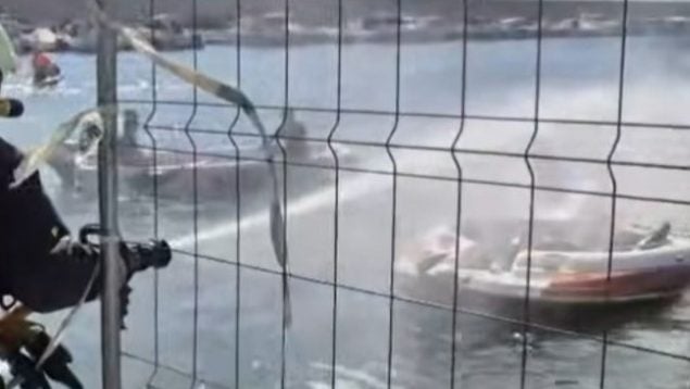 Explosión barco Fuengirola