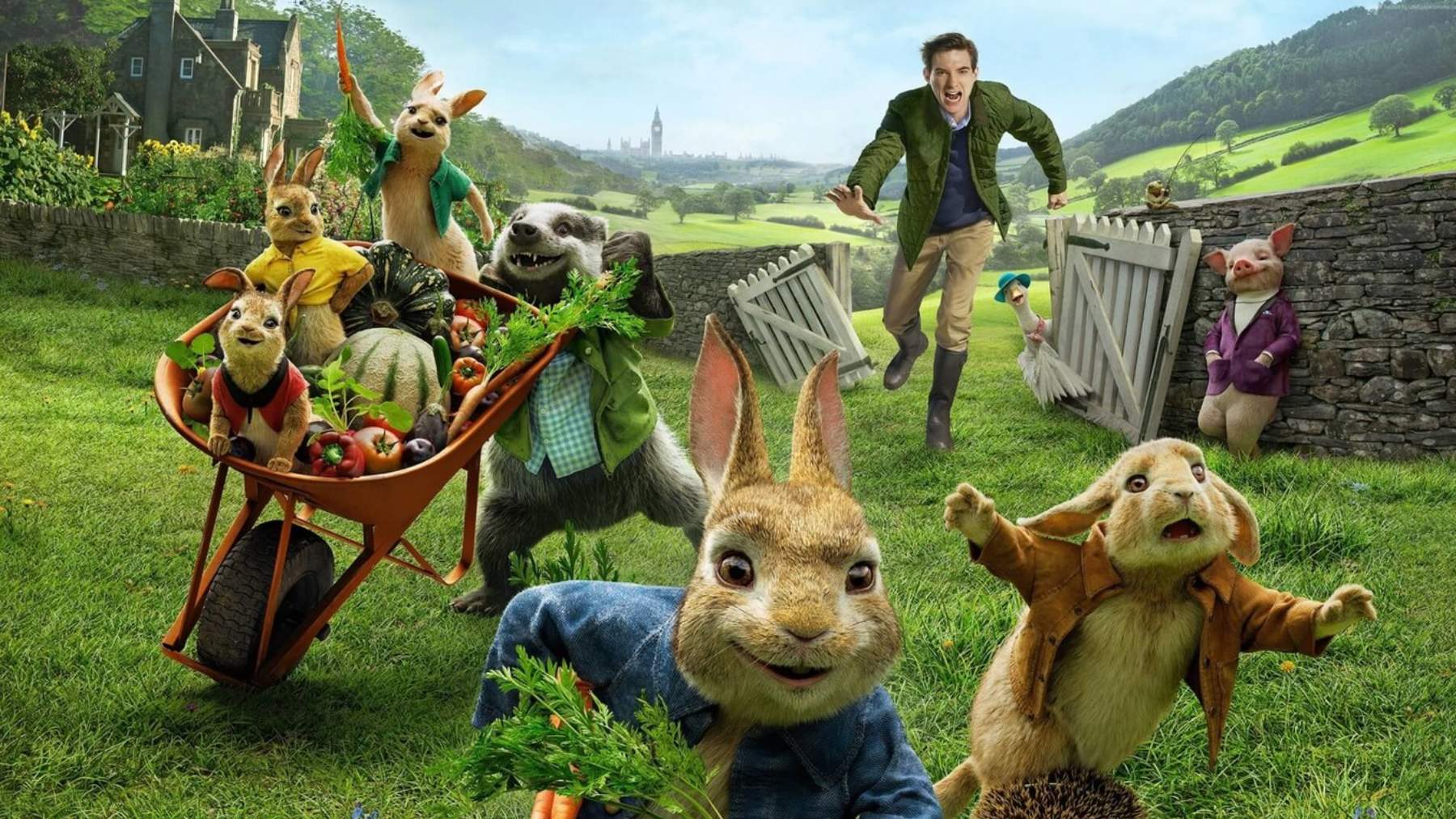 «Peter Rabbit» es una de las películas que incluye la programación cinematográfica de ‘PequeZine Natural’, que arranca el 26 de octubre con una sesión especial de cine mudo.