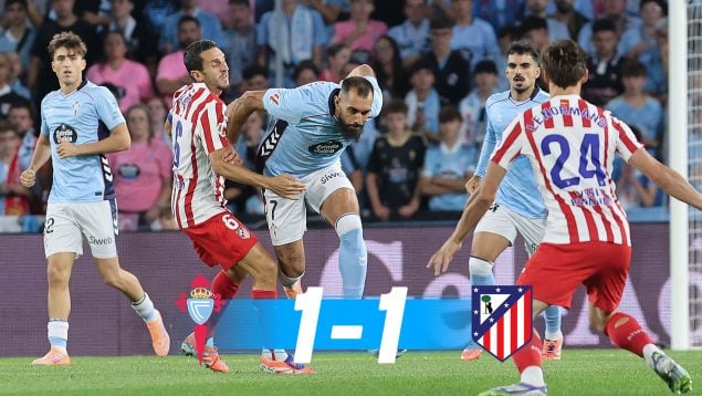Atlético de Madrid, Celta de Vigo