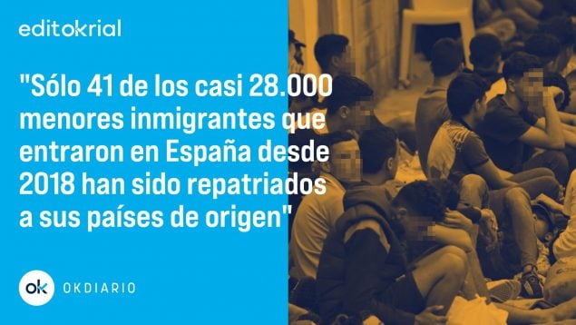 La repatriación de menores inmigrantes es un fracaso absoluto
