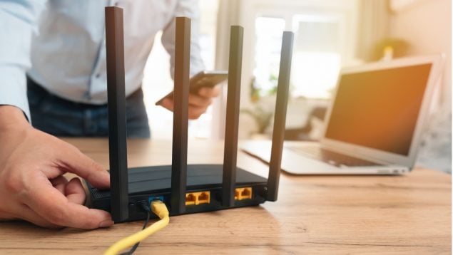Botón del WiFi