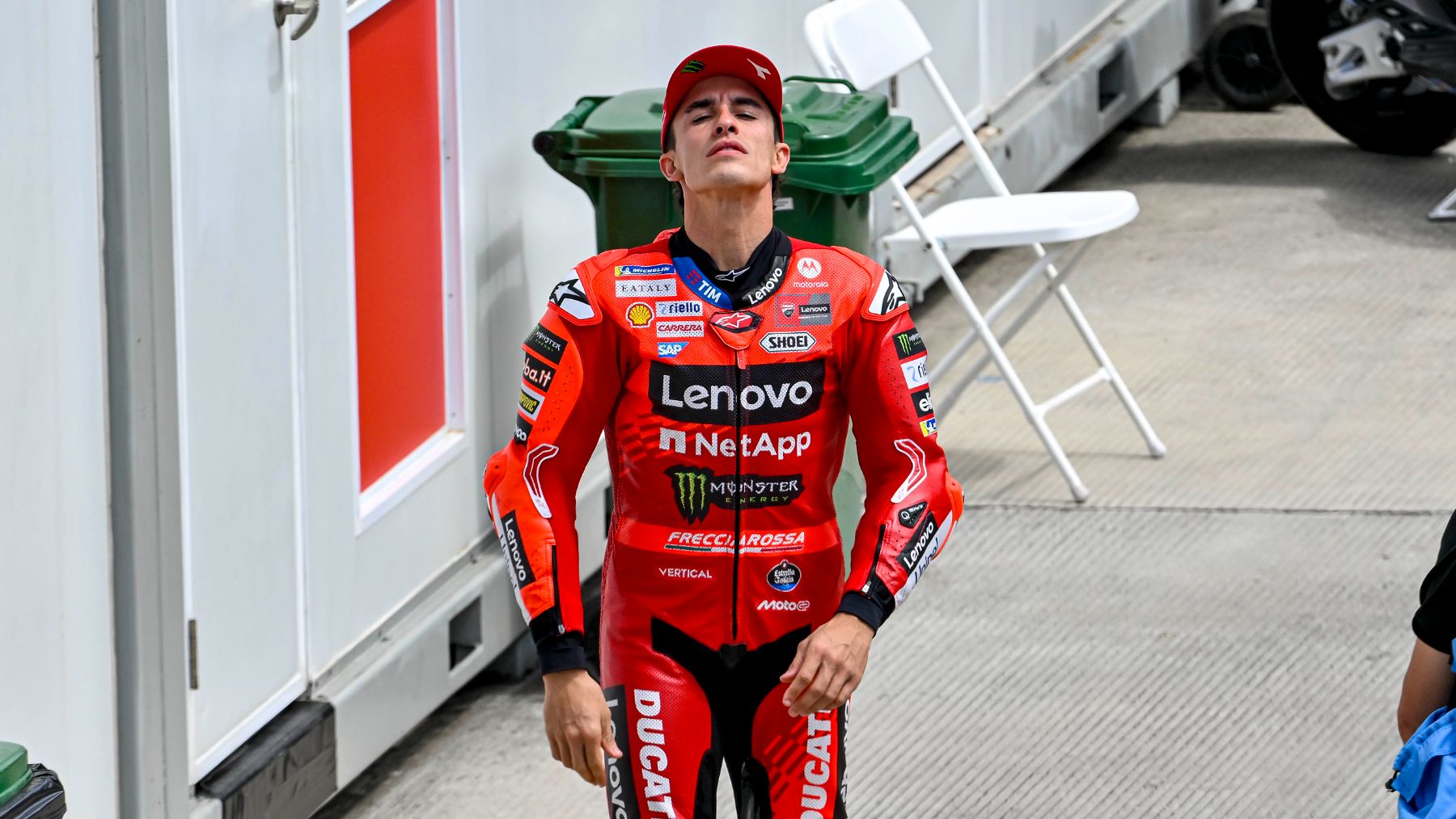 Primeras palabras de Marc Márquez tras la lesión: «Dentro de lo malo, ha salido barato»