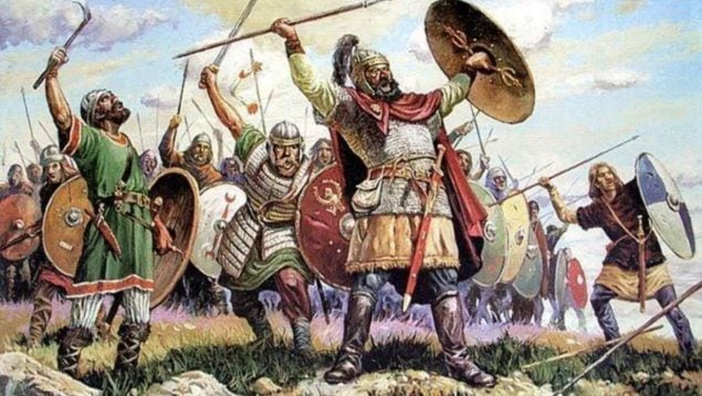 Reinos de España después de la caída del Imperio Romano, qué reinos había en la península ibérica después del imperio romano, reinos en la península ibérica, qué era sabaria, dónde estaba sabaria.
