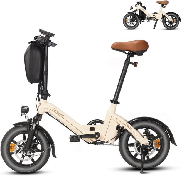Bicicleta eléctrica barata de Amazon