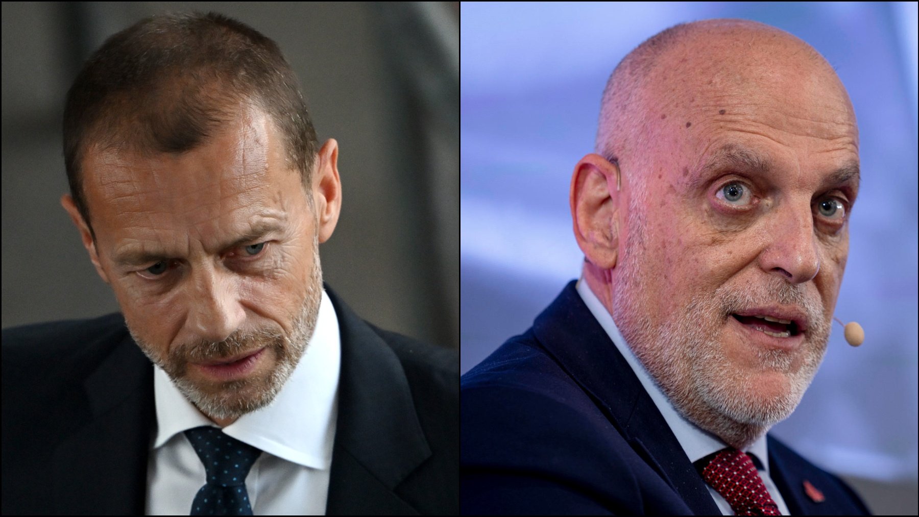 Dardo de Ceferin a Tebas por el Villarreal-Barcelona en Miami: «Tener que permitirlo es lamentable»