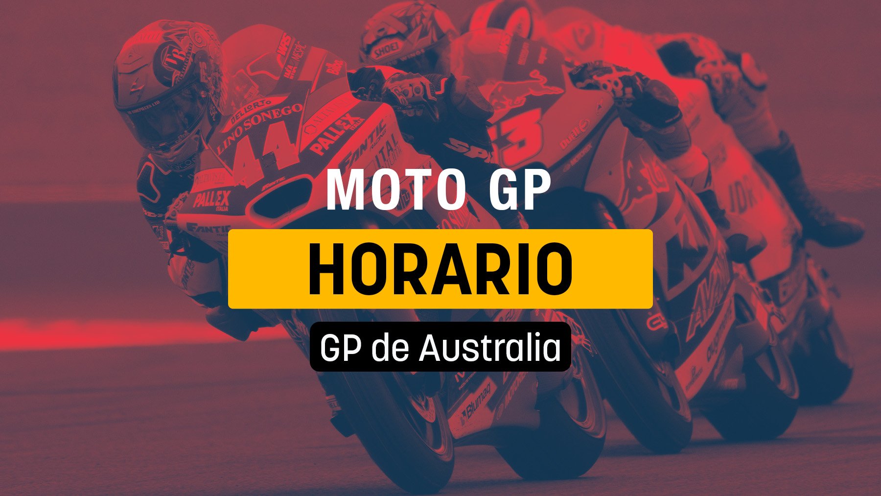 Horario del GP de Australia: dónde ver en directo por TV en vivo gratis la carrera de MotoGP