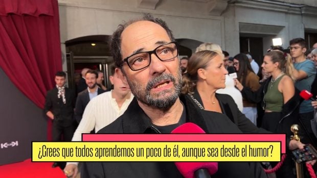 El actor Jordi Sánchez en una entrevista para la web de Telecinco (Mediaset).