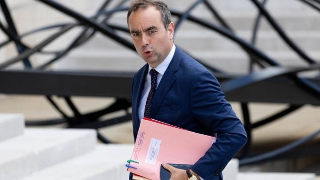 El ex primer ministro de Francia, Sebastien Lecornu. (Getty Images)