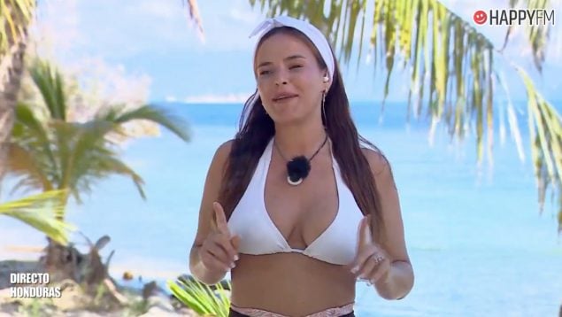Marta Peñate en Honduras. (Mediaset)