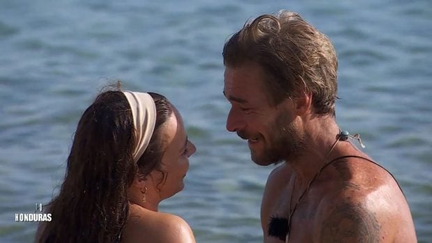 Marta Peñate y Tony Spina en 'Supervivientes All Stars'. (Mediaset)