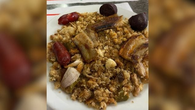 Migas del Bar Oliva, migas, comida, bares, bar, comida